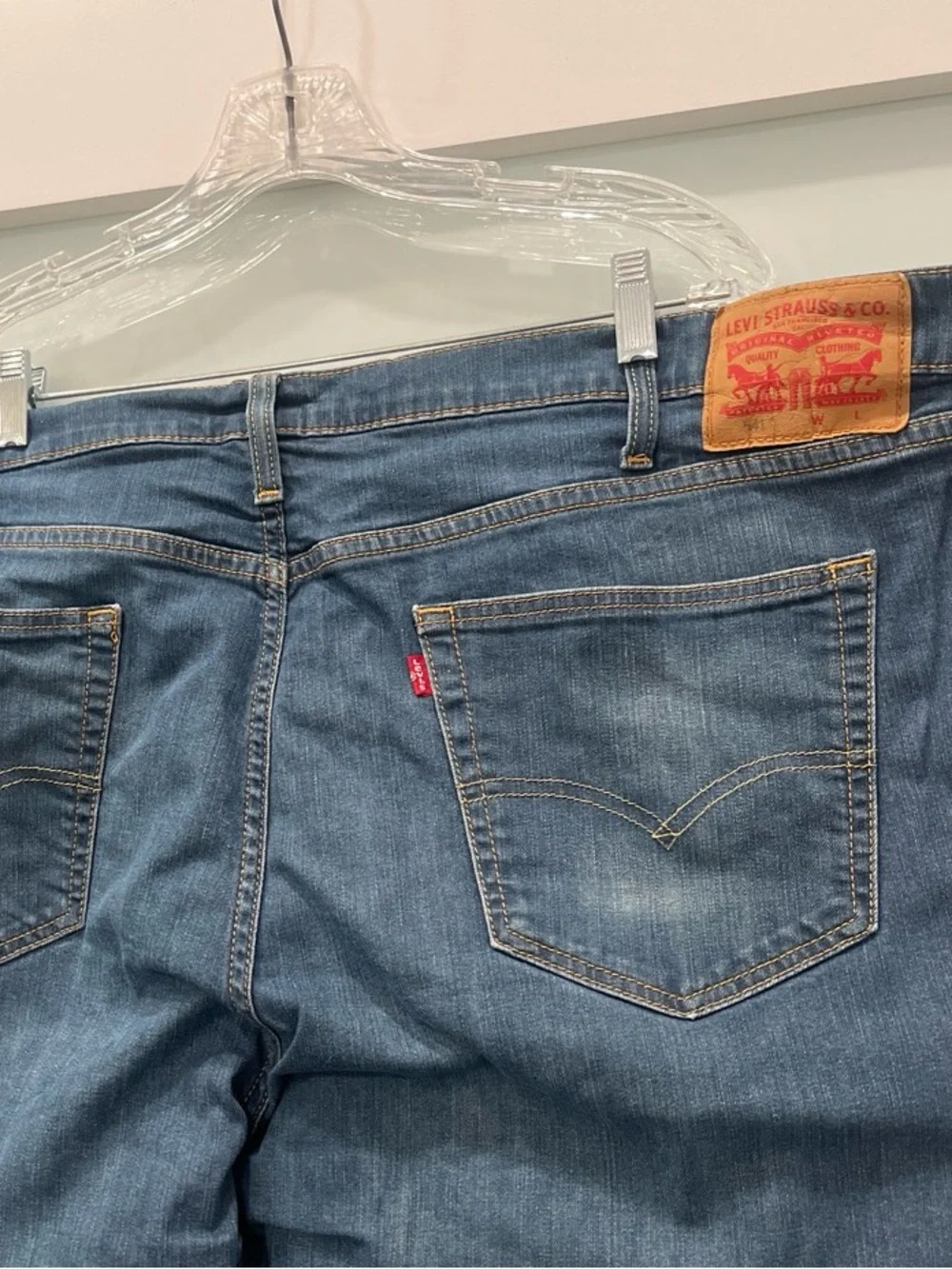 Levi’s 541 Class Blue Jeans Straight Leg, Size 48 x 30